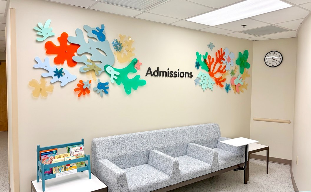Admissions Suite, Johns Hopkins All Children's Hospital - Ari Robinson